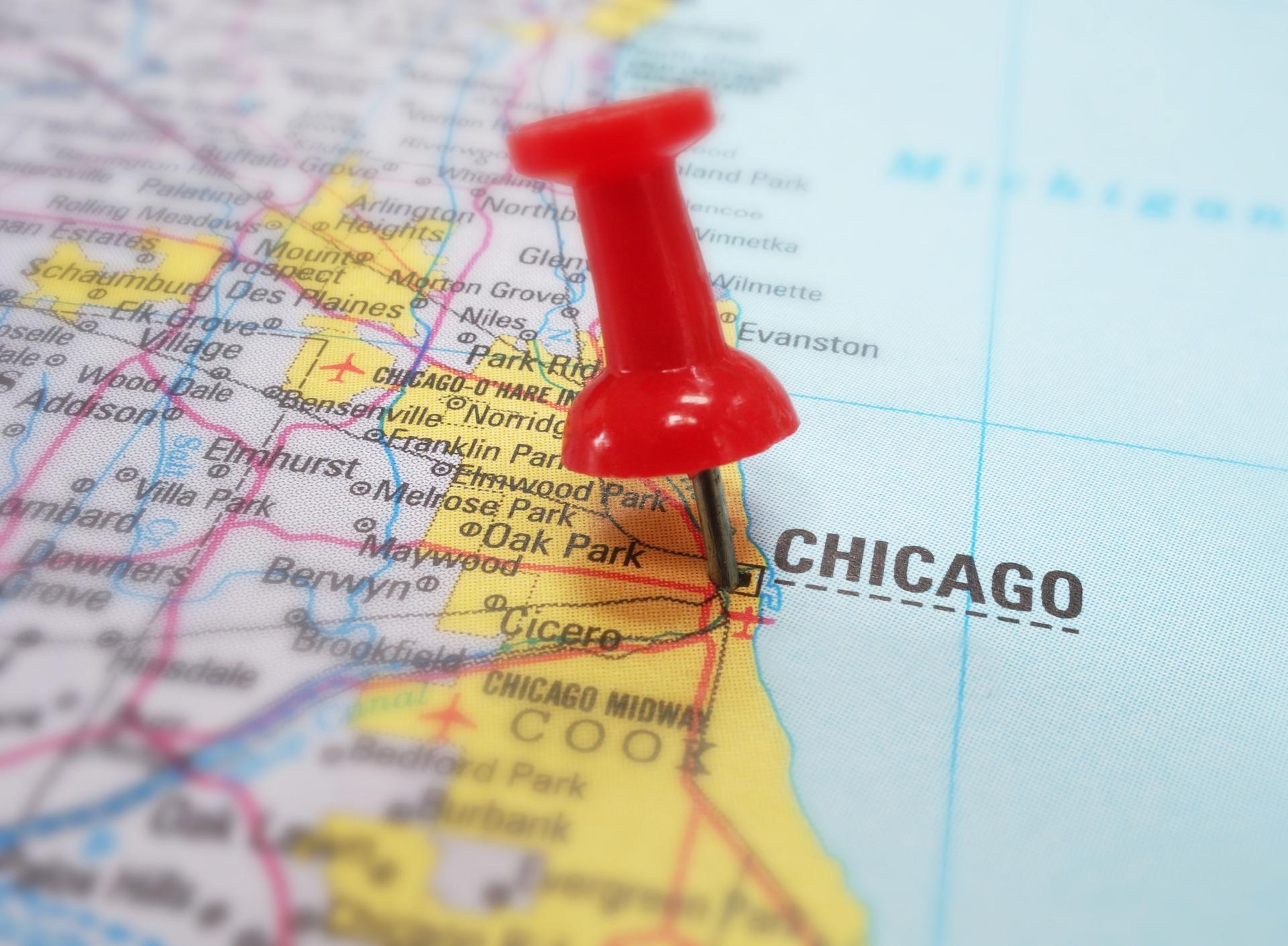 Chicago map