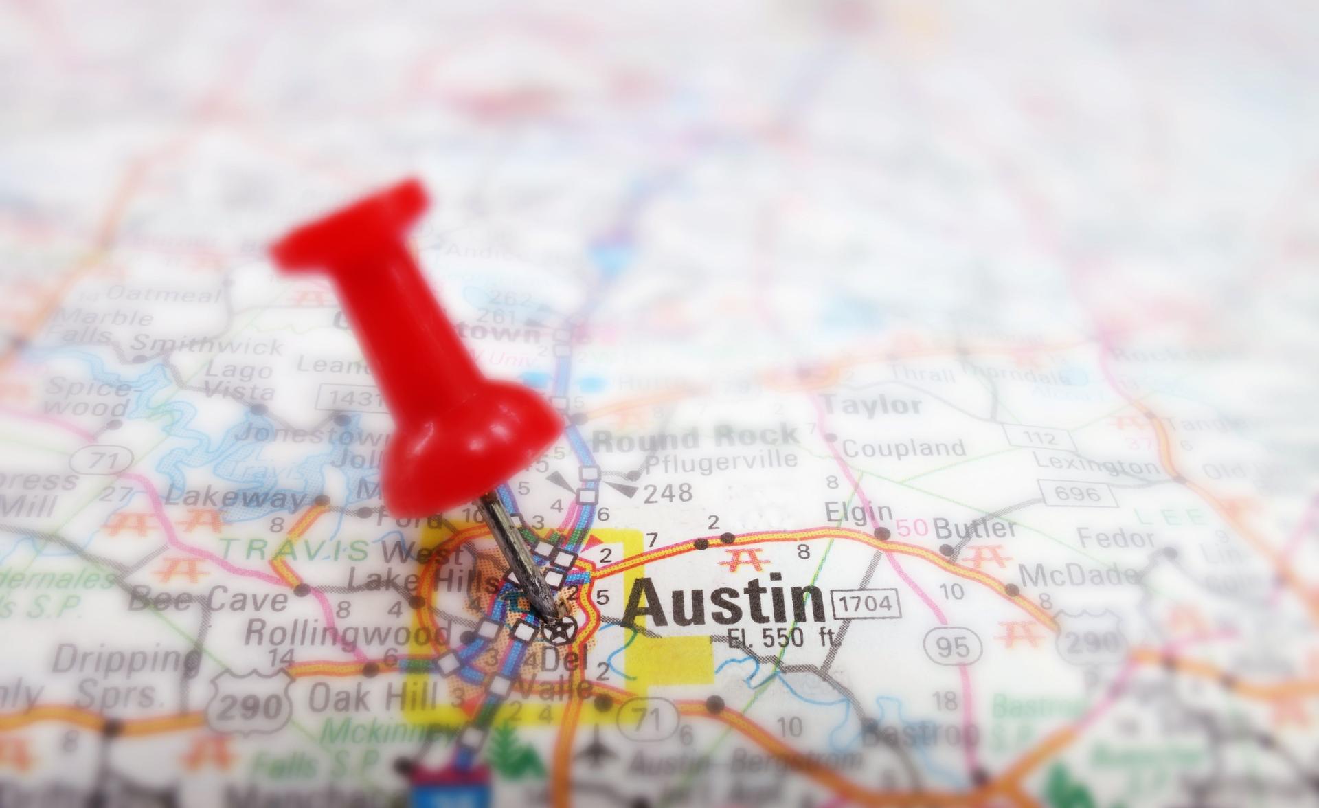 Austin map