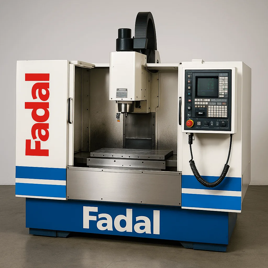 Fadal CNC machining center being serviced at Midwest CNC Services