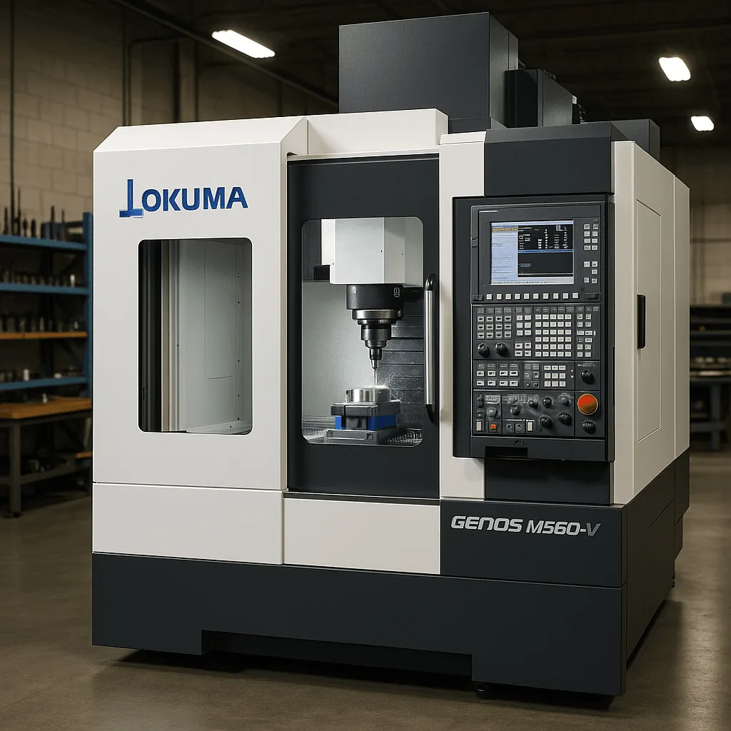 Okuma machine service work at Midwest CNC Services