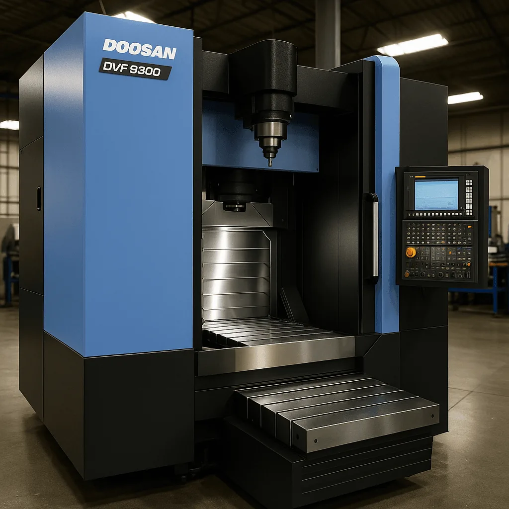 Replacement Doosan CNC way covers manufactured by Midwest CNC Services