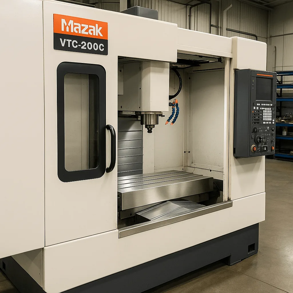 Replacement Mazak CNC way covers manufactured by Midwest CNC Services